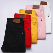 Men's Comfort Fit Denim Jeans - Classic Five-Color Selection