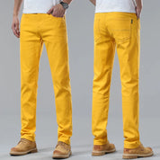 Men's Comfort Fit Denim Jeans - Classic Five-Color Selection