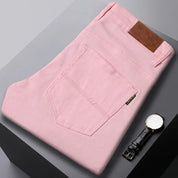 Men's Comfort Fit Denim Jeans - Classic Five-Color Selection