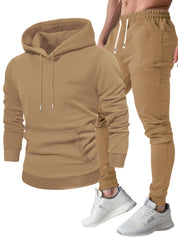 Men's Hoodie & Joggers Set - Casual Comfort