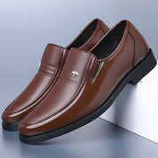 Men's Leather Loafers - Lightweight Casual & Formal - Brown