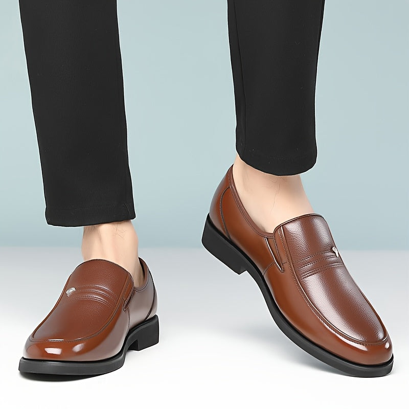 Men's Leather Loafers - Lightweight Casual & Formal