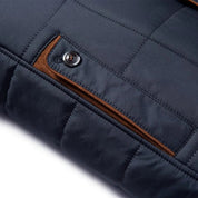 Men's Quilted Winter Jacket - Warm & Functional Design