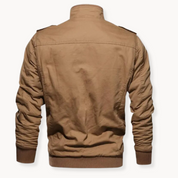 Men's Windproof Winter Work Jacket - Khaki