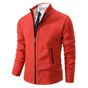 Men's Zip-Up Vest - Classic Layering Essential - Red