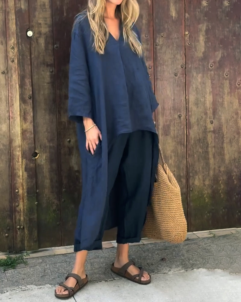 Women's 2-Piece Coordinated Set - Lightweight Summer Style