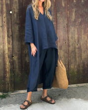 Women's 2-Piece Coordinated Set - Lightweight Summer Style